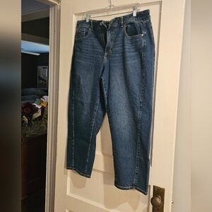 Talbot's Relaxed Tapered Barrel Leg Jeans, NWOT, Size 16W